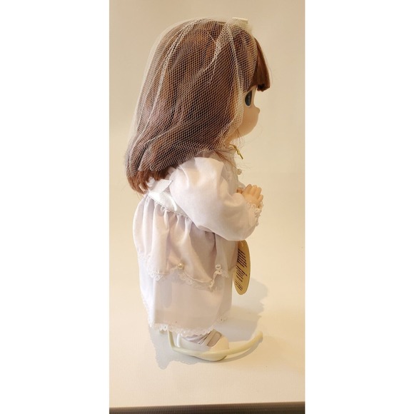 Precious Moments First Communion Brunette Doll, Vintage 1996 - Picture 4 of 7